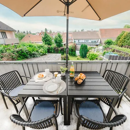 Stadtrand Oase Mit Balkon * Карлсруе